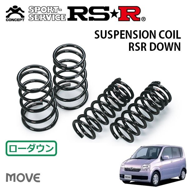 レオパードフラワーブラック RSR RSRダウン D034D 1台分 ダイハツ