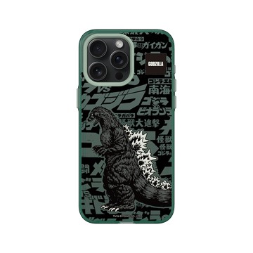 iPhone 15 Pro Max Clear 憂墨綠 - 哥吉拉 Godzilla - 哥吉拉大時代