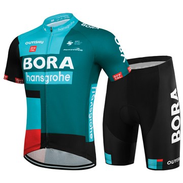 新款BORA博拉車隊自行車男短袖騎行服透氣速干排汗夏季單車衫裝備