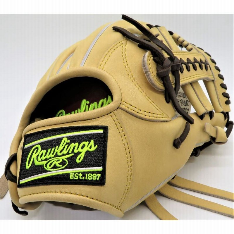 硬式グラブ ローリングス Rawlings HOH スペシャルオーダー マエスポセレクト 内野手用 N64 型 キャメル チョコレート紐 右投げ用  プレゼント付き | LINEブランドカタログ