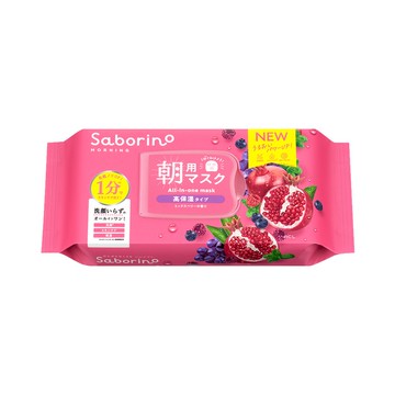 BCL Saborino 早安面膜 完熟果實高保濕型 N 30片 (288ml)