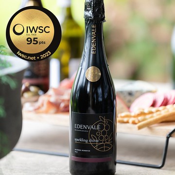 澳洲 EDENVALE 伊威高級氣泡紅葡萄飲 西拉子 無酒精氣泡酒
