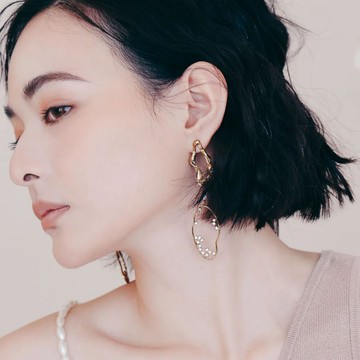 COR-DATE / 紋路星空耳環