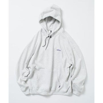 THOUSAND MILE×FREAK'S STORE/THOUSAND MILE特別款寬鬆版型單點刺繡套頭衛衣連帽衫【