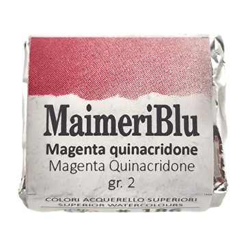 MaIMeRI 美利 美利藍塊狀水彩 186 喹吖啶酮苯胺紅  1.5ml  1色