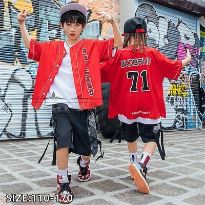 ダンス衣装 ヒップホップ 男の子 女の子 韓国 Hiphop 上下 キッズダンス衣装 子供服 応援団 ステージ衣装 Jazz 体操服 練習着 チアガール 団体服 Tシャツ 通販 Lineポイント最大get Lineショッピング