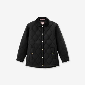 女裝-Originals防風絎縫外套-黑色