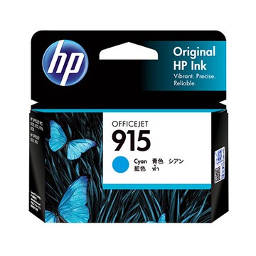 HP 藍色原廠墨水匣 / 盒 3YM15AA 915【APP滿額下單10%點數(單一帳號最高5000點)】1/31止