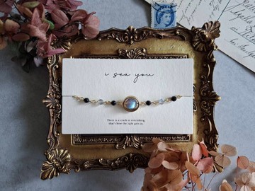 i sea you －銀河、黃銅、黑曜石、馬達加斯加拉長石