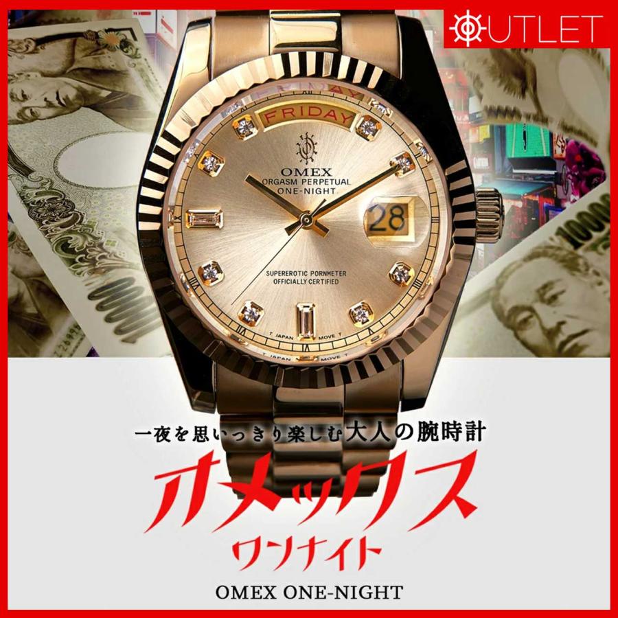 【レビュー特典付】【アウトレットセール品】腕時計 メンズ オメックス ワンナイト OMEX ONE-NIGHT 防水 日本製ムーブメント 高級時計 オマージュ時計 | LINEショッピング