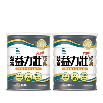 益富 益力壯Plus經典營養均衡配方800g*2罐