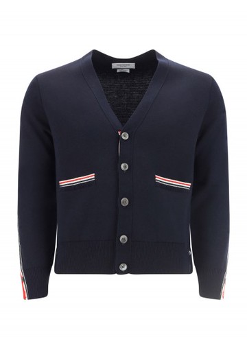 Thom Browne - Cardigan - Mens - Blue