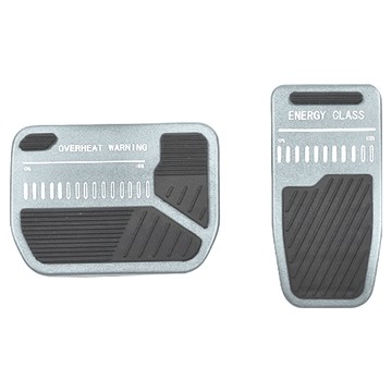 特斯拉 煞車油門踏板  鋁合金材質  L尺寸  灰色  Car