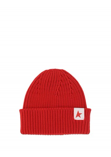 Golden Goose - Star Hat - Mens - Red