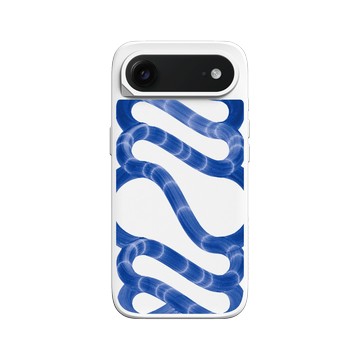 iPhone Air SolidX 白 - Arnaud Pfeffer - 藍色迴紋