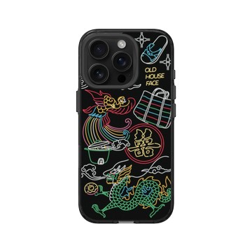 iPhone 16 Pro Clear (相機按鈕) 酷墨灰 - 老屋顏 Old House Face - 台灣霓虹