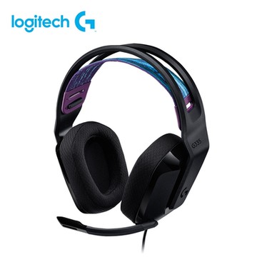 羅技 logitech G G335 輕盈電競耳機麥克風