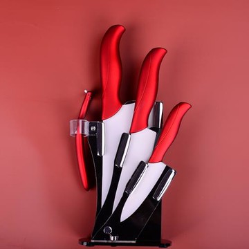 陶瓷刀具4四件套刀架裝兒童輔食切菜切肉水果刀廚房套組禮品禮盒