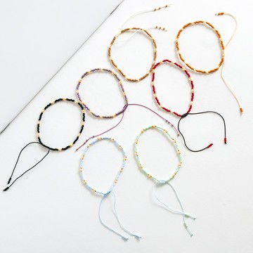 美珠細繩手鍊(J054L0U01DS) - JUJURY