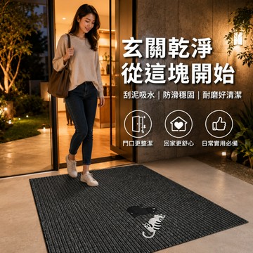 台灣出貨 入戶門地墊 玄關地墊 門口刮泥地墊 吸水地墊 防滑地墊 門口地墊 防塵地墊 腳踏墊 門墊 可水洗 大門地墊