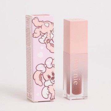 🚚 快速出貨【haynie】生日快樂🏹 射手座 Moonveil 水光透心唇釉 M007 泰迪拿鐵｜贈專屬手持鏡＋面膜體驗禮・送禮推薦 [快速出貨]