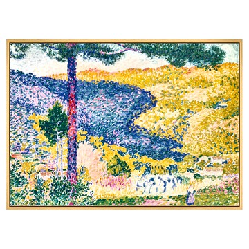 菠蘿選畫所 亨利．愛德蒙．克羅斯 山上的陰影II AVAR3456D  木色  40 x 30cm