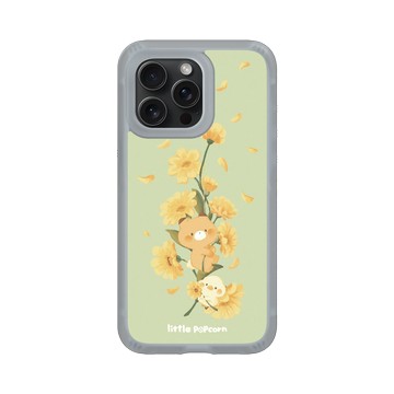 iPhone 15 Pro Max AirX 流變灰 - 小玉米花 Littlepopcorn - 金盞花