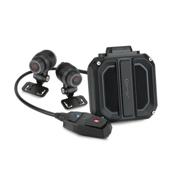 MIO MiVue™ M818WD｜勁系列分離式60幀/HDR 星光級雙鏡頭機車行車記錄器/贈64G記憶卡*可供安裝