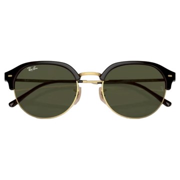 Ray-Ban 雷朋 膠框太陽眼鏡 RB4429-601/31  145mm  拋光黑色搭金色