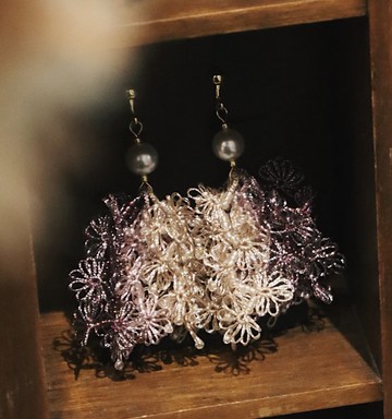 紛飛 蕾絲梭編飾品