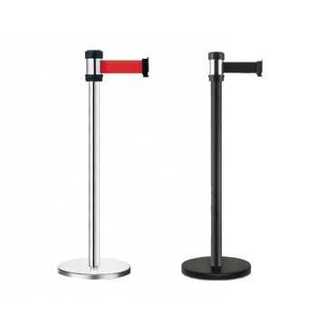 預購商品 5J2 萬向 多方向掛接 2 米伸縮帶 欄柱 銀柱/黑柱 經濟型 / 支 RS-258SR/RS-258BK【APP滿額下單10%點數(單一帳號最高5000點)】1/31止