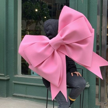 預購中【家寵LOVEHOME】LOVEHOME 超大蝴蝶結擺件 巨型蝴蝶網紅蝴蝶結擺件 50cm - 粉色