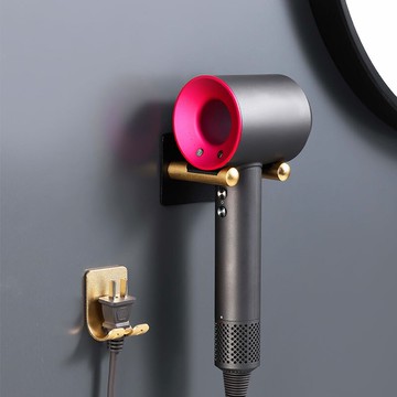 戴森電吹風機掛架浴室衛生間置物架粘鉤免打孔電吹風收納粘鉤壁掛