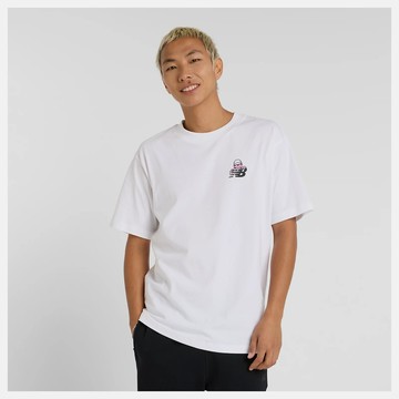 New Balance 插畫家短袖上衣 男 短袖上衣 MT51982WT-F