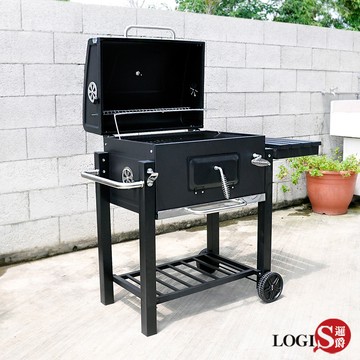 (LOGIS) 燒烤爐 家用庭院燒烤架 烤肉爐BBQ 烤肉 碳烤爐 木炭庭院燒烤架   (BQ05)