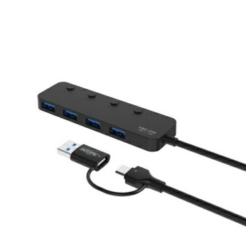 廣鼎 USB3.1 Type-C 高速集線器HBC555