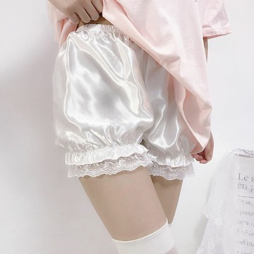 南瓜褲lolita外穿jk安全褲可愛日系防走光薄款燈籠短褲蕾絲打底褲