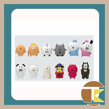 【12月預購】自嘲熊 米粒第一彈 玩具 公仔 盒玩 盲盒 一中盒12入｜愛蛋客