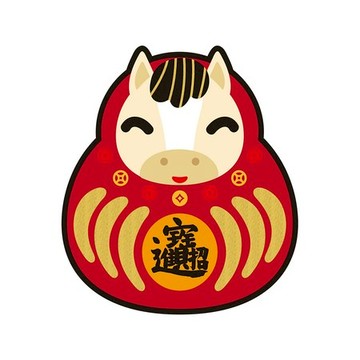 佳墨玻璃靜電貼-招財進寶 ESC25-01