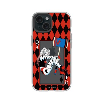 iPhone 15 Clear 透明 - Joker - 小丑女 - 棋盤風格
