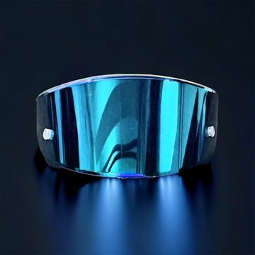 【TTC專用】KYT TT-Course 專用配件 多層膜電鍍藍