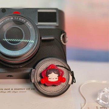 泡泡瑪特相機鏡頭蓋幸運星系列全尺寸鏡頭蓋適用富士索尼適馬騰龍