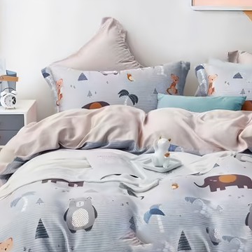 LAMINA天絲涼被 5 x 6.5尺 寶貝熊 - 親膚透氣 舒適涼爽一夏