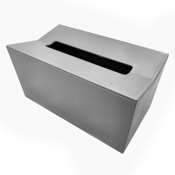 壁掛式衛生紙架 附背膠 兩色可選  深灰色  1個