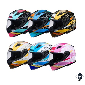 SOL 安全帽 SF-2M SF2M 光芒 多色可選 抗UV 雙D釦 排齒釦 通風透氣 全罩 安全帽《比帽王》