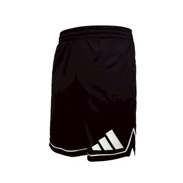 ADIDAS 男9吋運動短褲-慢跑 訓練 5分褲 JN4728 黑白