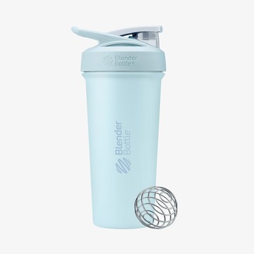 Blender Bottle 不鏽鋼搖搖杯【Sleek 粉蝶藍】25oz