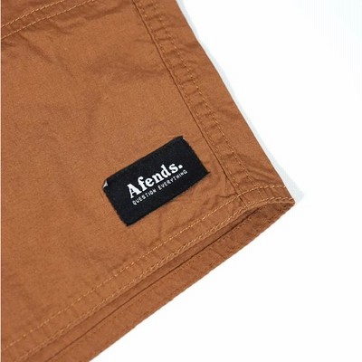 AFENDS【アフェンズ】BAYWATCH スイムショーツ／COFFEE AFENDS Mens Baywatch - Swim Short 18