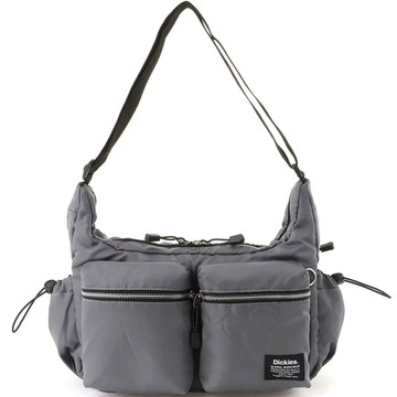 【DICKIES】日本限定 81278800-89 PADDED MP SHOULDER BAG 側背包 (灰色)