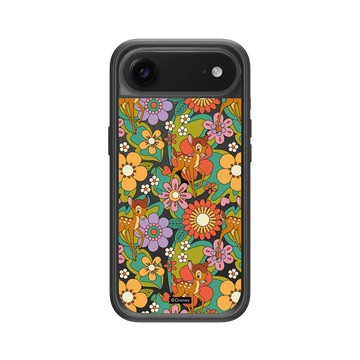 iPhone Air Mod NX -邊框背蓋組合 (相機按鈕) 黑 - 迪士尼-經典系列 Disney Classics - 小鹿斑比 Bambi - Motif rétro